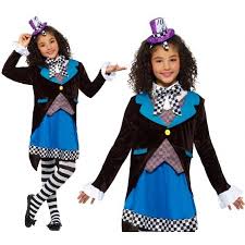 Smiffys Little Miss Hatter Costume - L