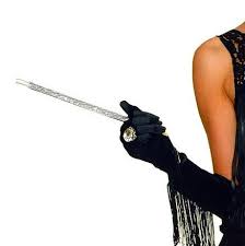 Cigarette Holder Sequin - Silver