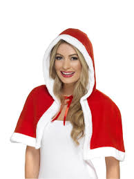Smiffys Miss Claus Mini Cape