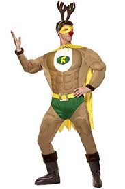Super Reindeer Costume by Smiffys