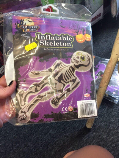 Haunted House Inflatable Skeleton
