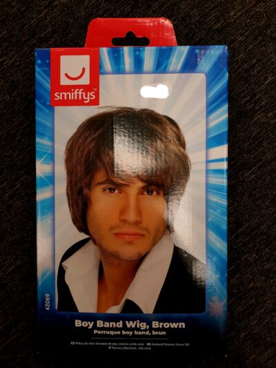 Boys Band Wig, Brown