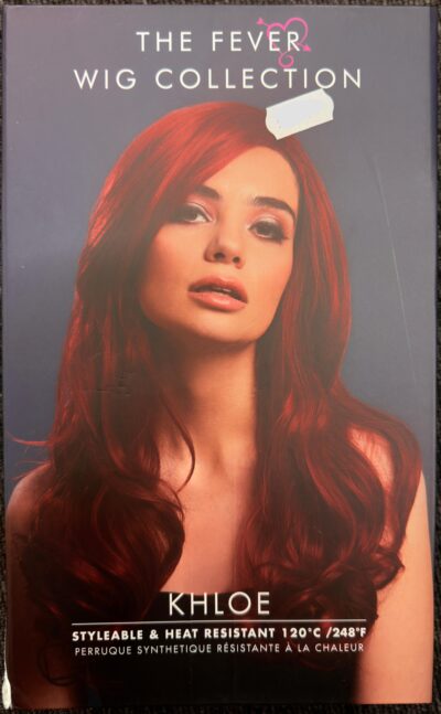 Khloe 22inch Ruby Red Wig